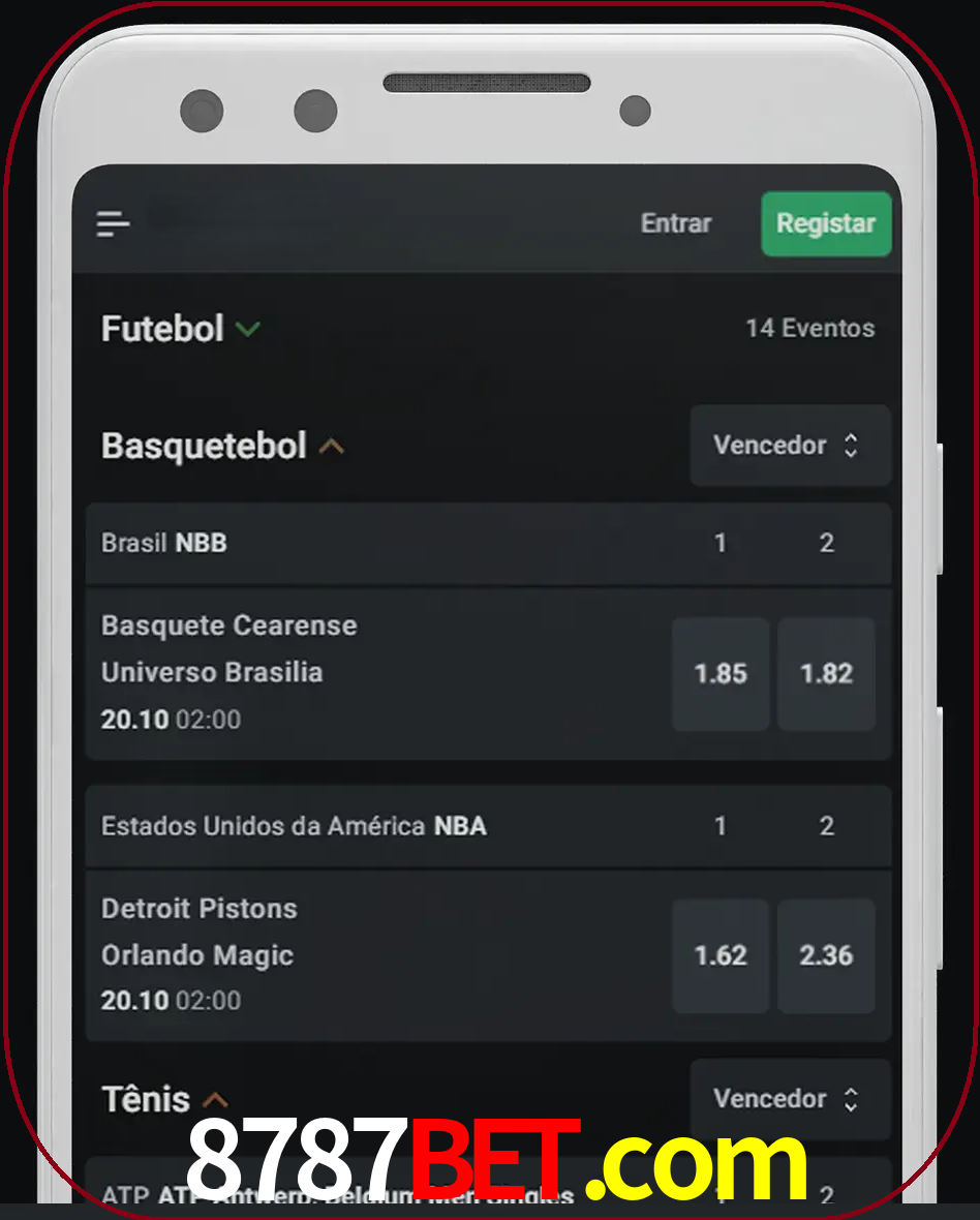 Aposte e assista aos esportes em formato ao vivo.
